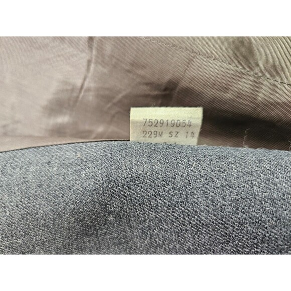 Levi’s Women's Bend Over Blazer Jacket Two-Button Business Coat Size 14 - Picture 8 of 10